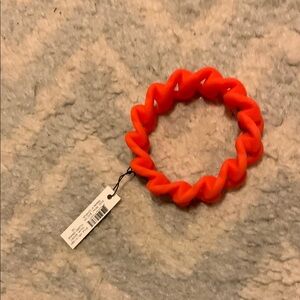 Marc Jacobs Vibrant Orange Twisted Bracelet